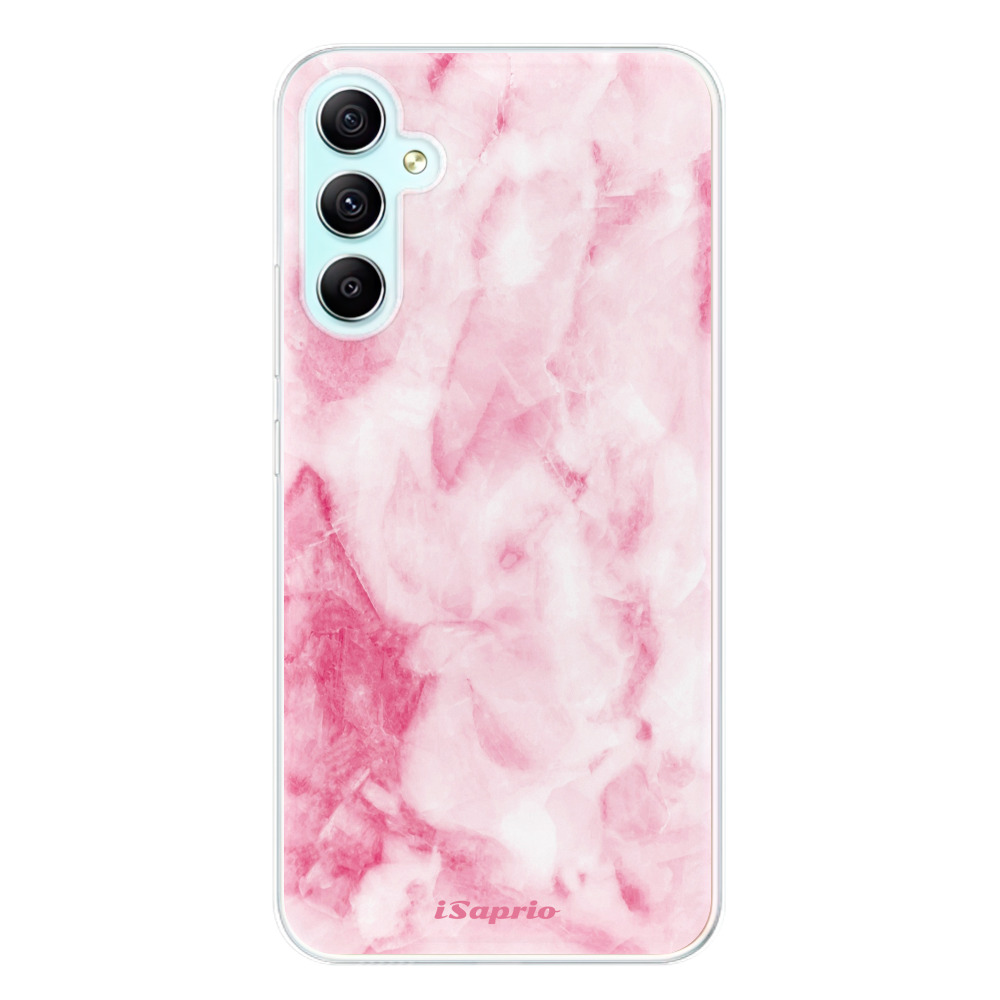 Odolné silikónové puzdro iSaprio - RoseMarble 16 - Samsung Galaxy A34 5G