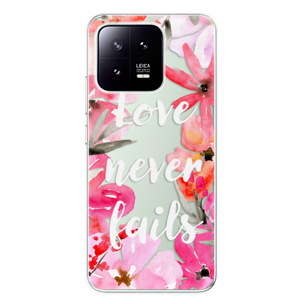 Odolné silikónové puzdro iSaprio - Love Never Fails - Xiaomi 13