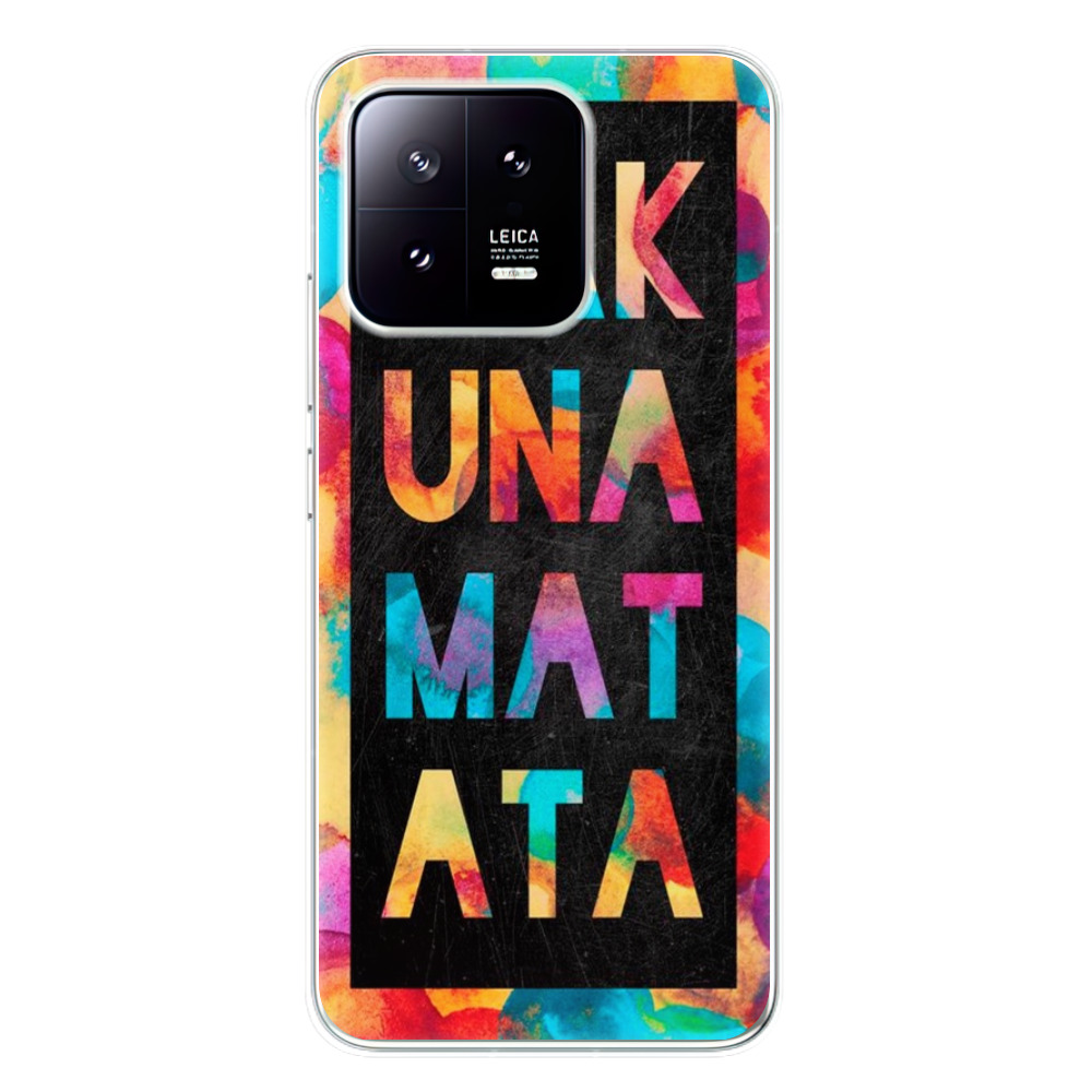 Odolné silikónové puzdro iSaprio - Hakuna Matata 01 - Xiaomi 13