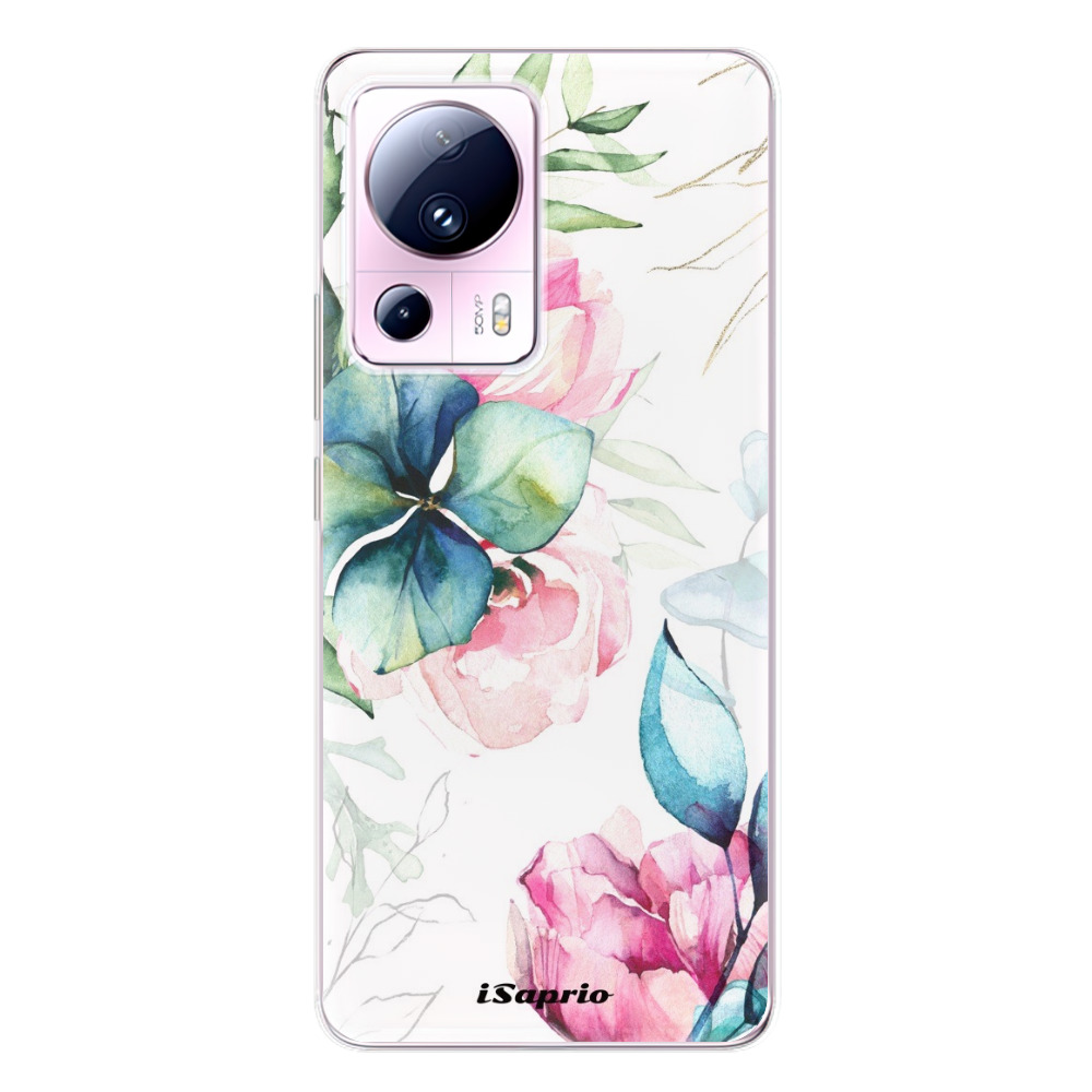 Odolné silikónové puzdro iSaprio - Flower Art 01 - Xiaomi 13 Lite
