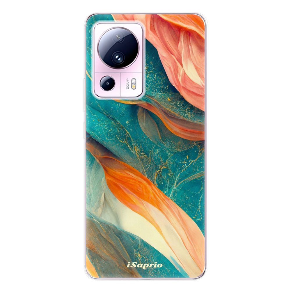 Odolné silikónové puzdro iSaprio - Abstract Marble - Xiaomi 13 Lite