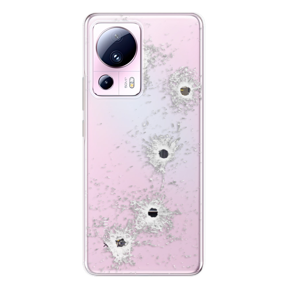 Odolné silikónové puzdro iSaprio - Gunshots - Xiaomi 13 Lite