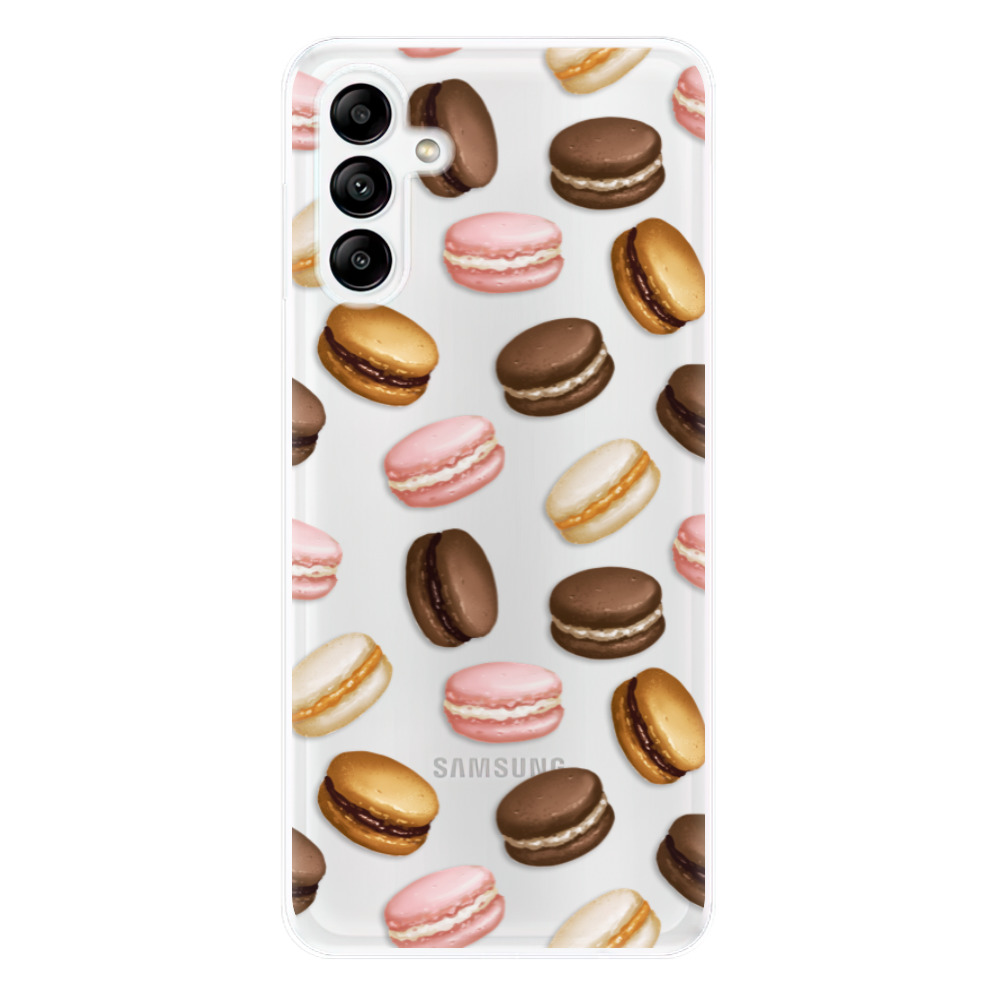 Odolné silikónové puzdro iSaprio - Macaron Pattern - Samsung Galaxy A04s