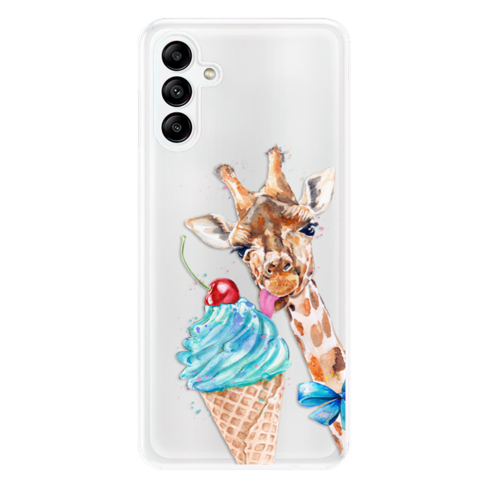 Odolné silikónové puzdro iSaprio - Love Ice-Cream - Samsung Galaxy A04s
