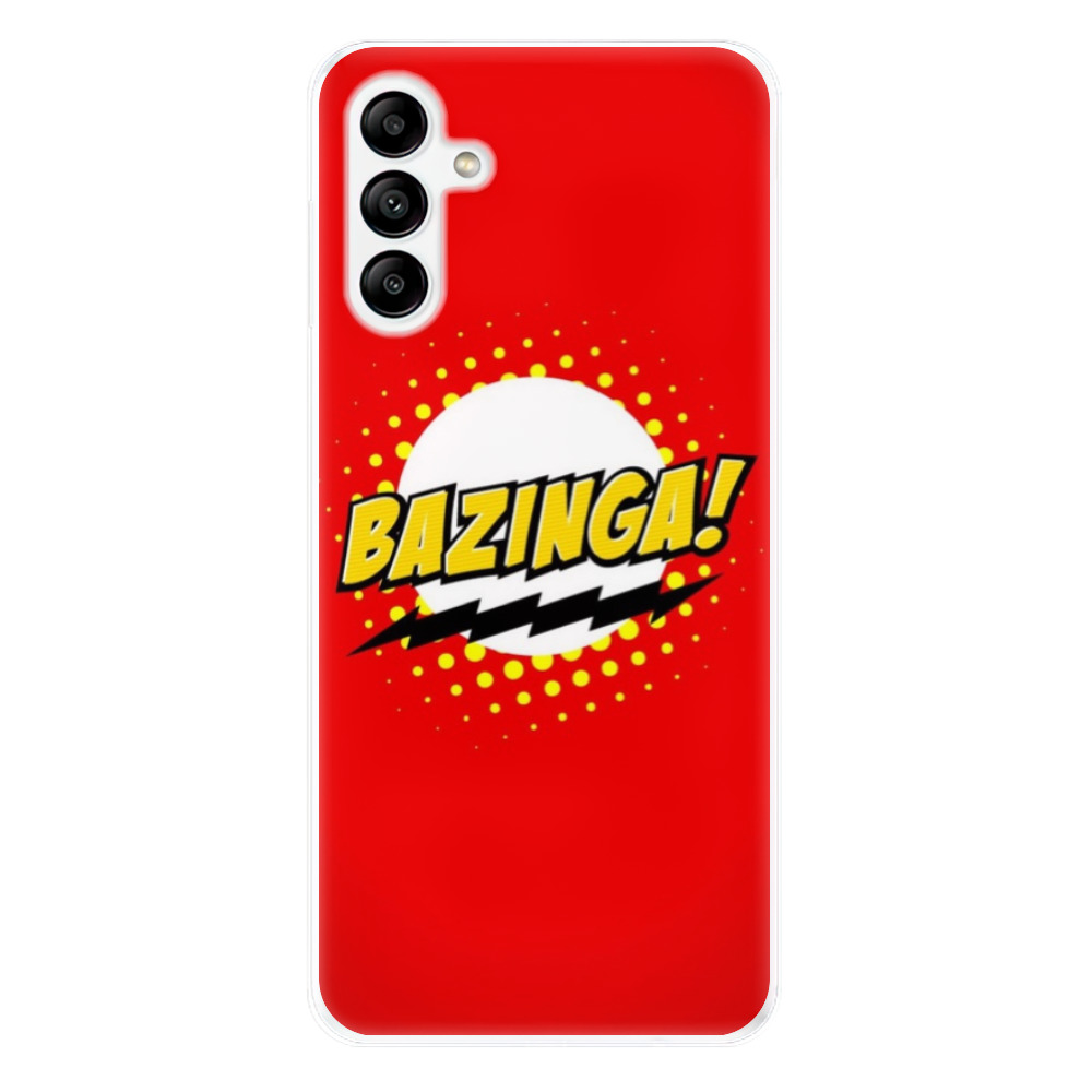 Odolné silikónové puzdro iSaprio - Bazinga 01 - Samsung Galaxy A04s