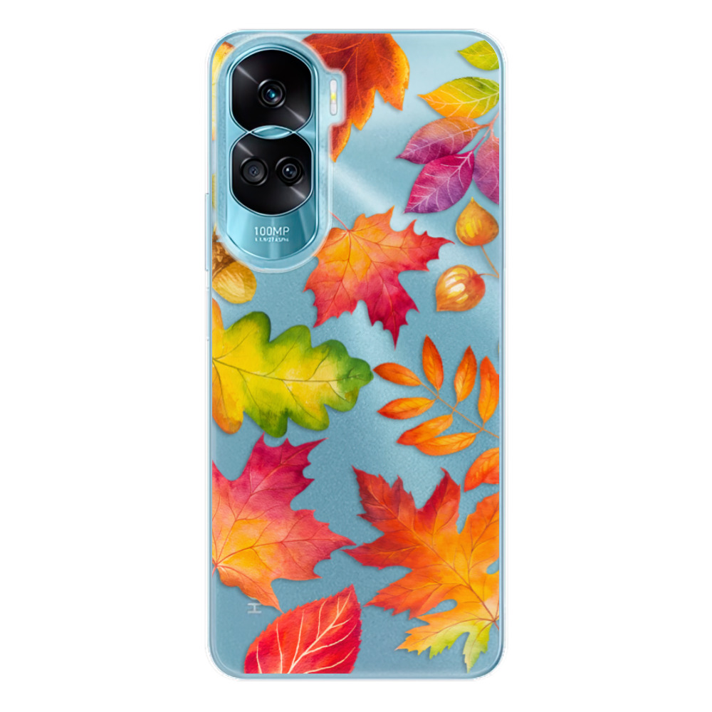 Odolné silikónové puzdro iSaprio - Autumn Leaves 01 - Honor 90 Lite 5G