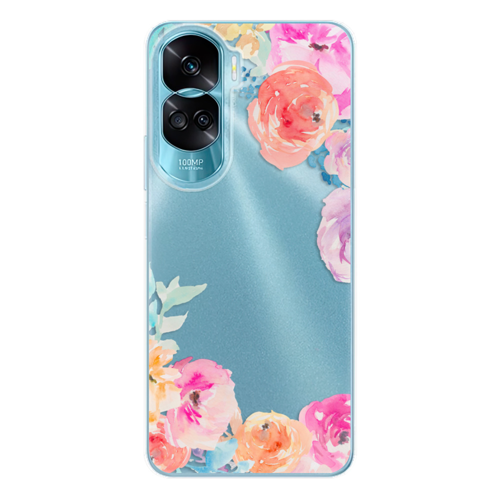 Odolné silikónové puzdro iSaprio - Flower Brush - Honor 90 Lite 5G