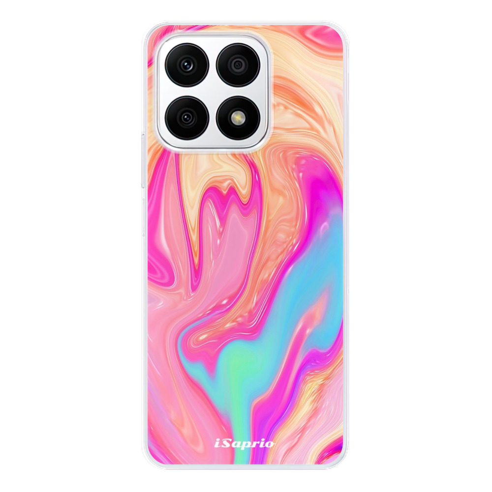 Odolné silikónové puzdro iSaprio - Orange Liquid - Honor X8a