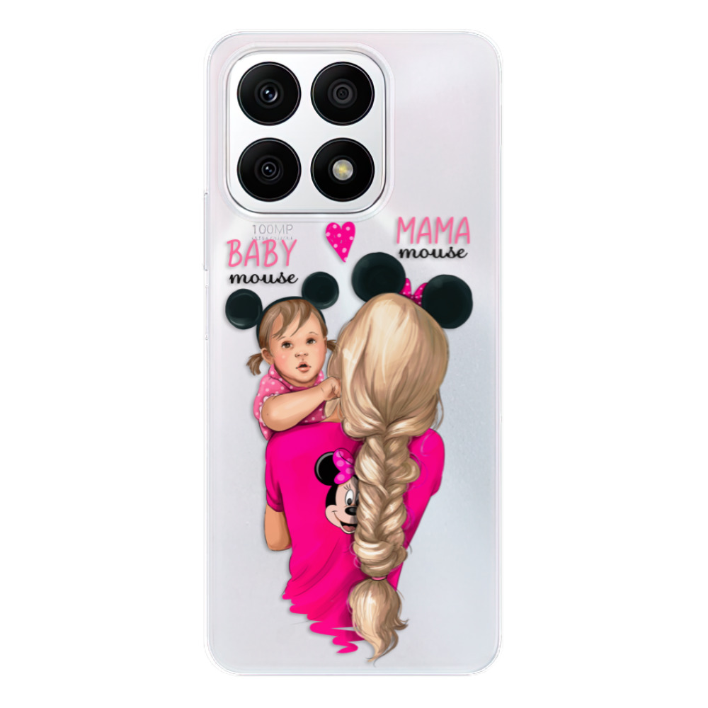 Odolné silikónové puzdro iSaprio - Mama Mouse Blond and Girl - Honor X8a