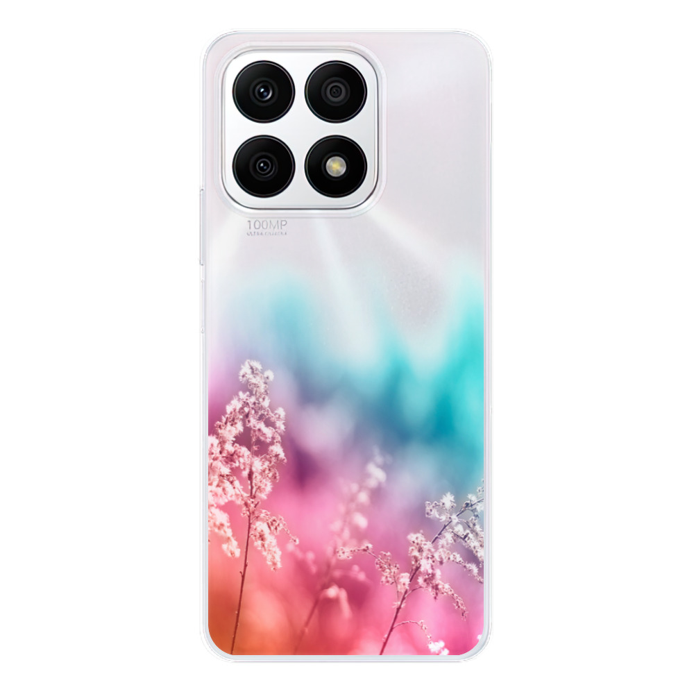 Odolné silikónové puzdro iSaprio - Rainbow Grass - Honor X8a