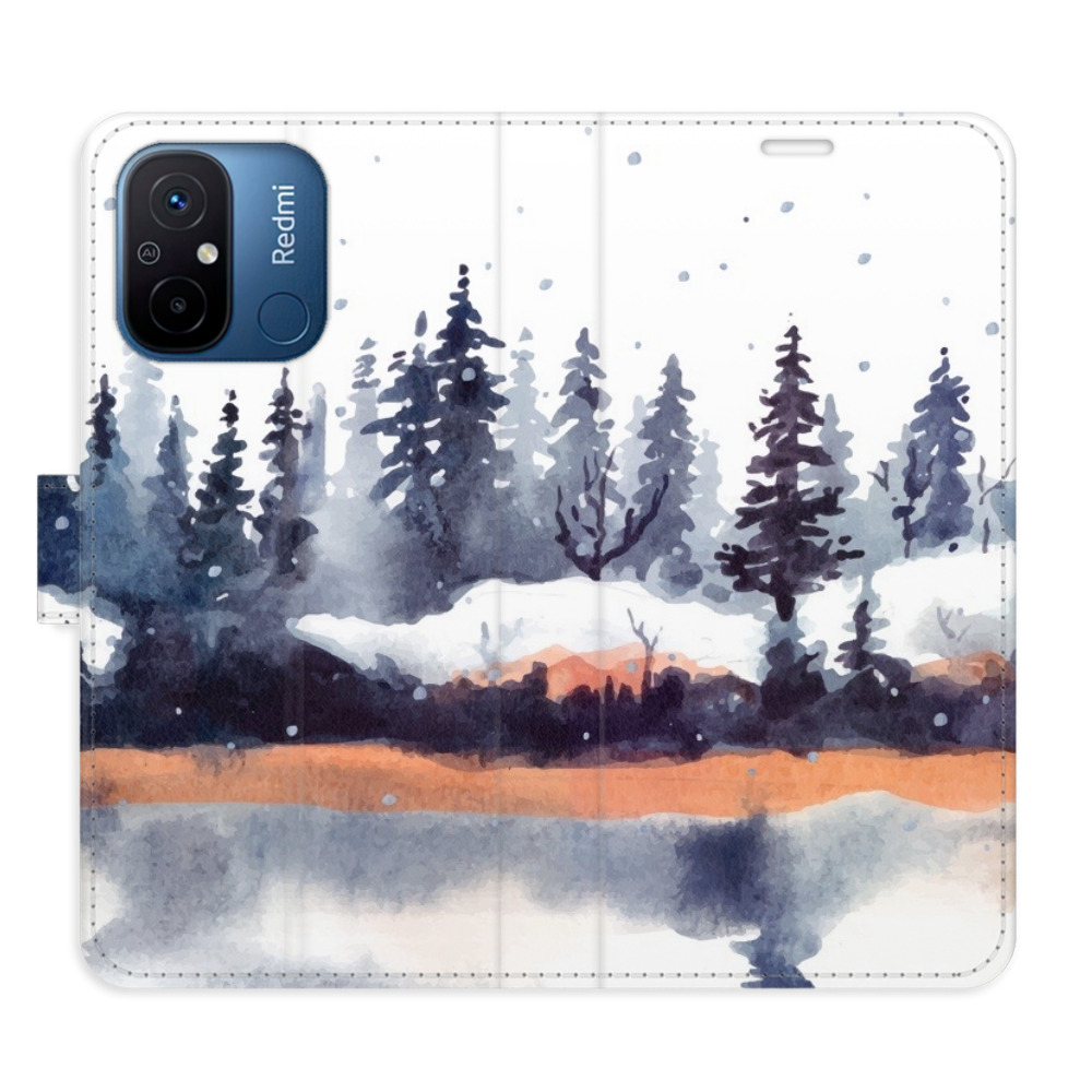 Flipové puzdro iSaprio - Winter 02 - Xiaomi Redmi 12C