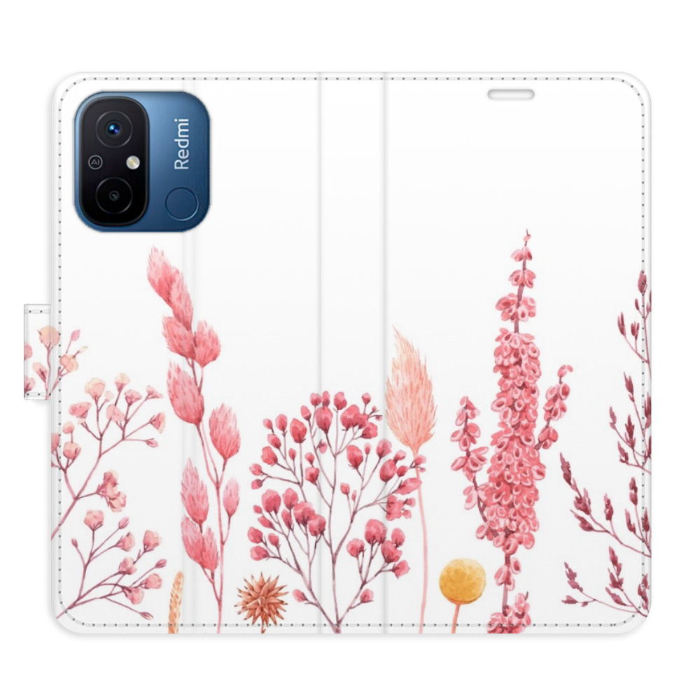Flipové puzdro iSaprio - Pink Flowers 03 - Xiaomi Redmi 12C