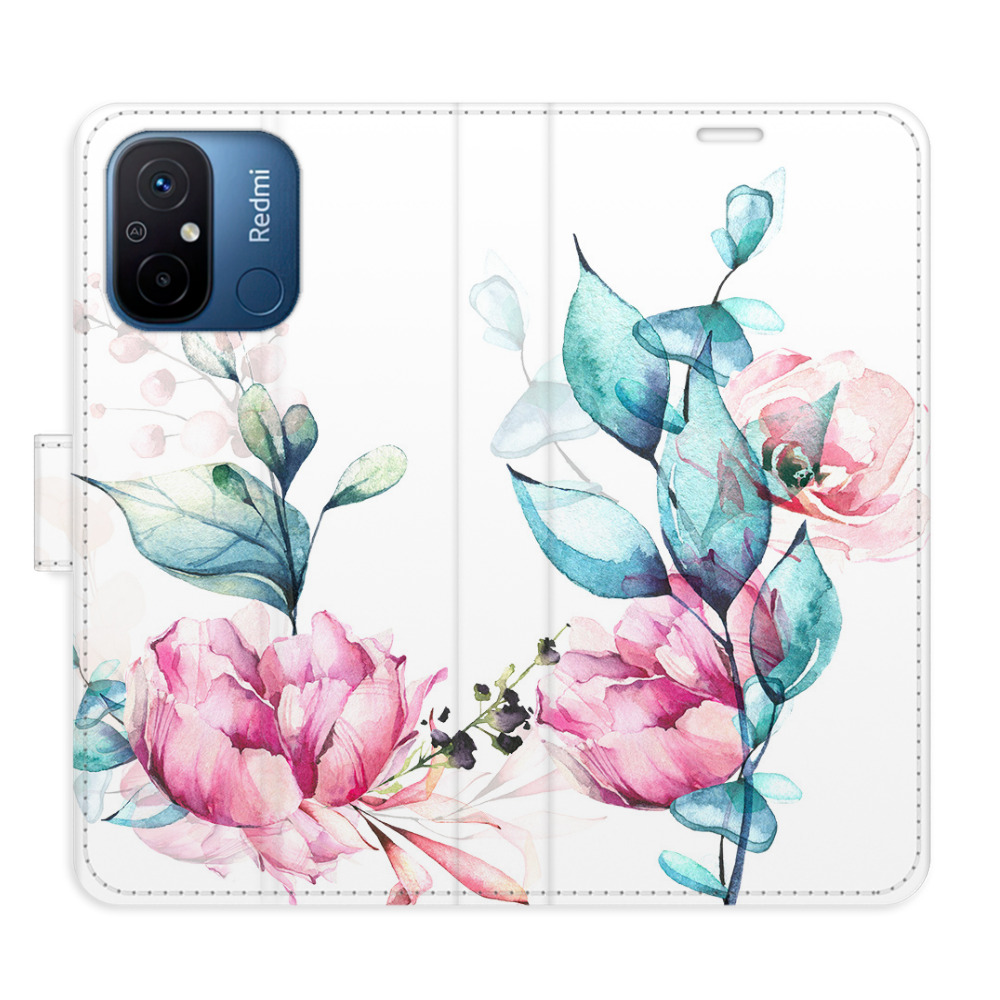 Flipové puzdro iSaprio - Beautiful Flower - Xiaomi Redmi 12C