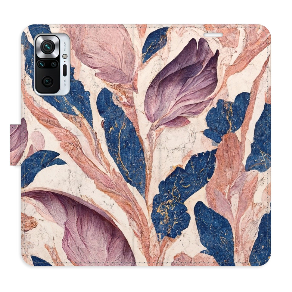 Flipové puzdro iSaprio - Old Leaves 02 - Xiaomi Redmi Note 10 Pro