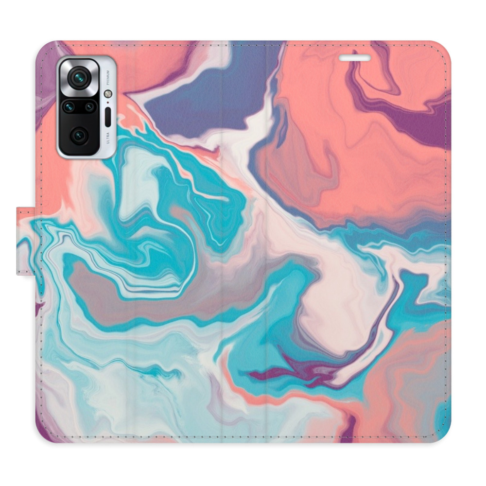 Flipové puzdro iSaprio - Abstract Paint 06 - Xiaomi Redmi Note 10 Pro