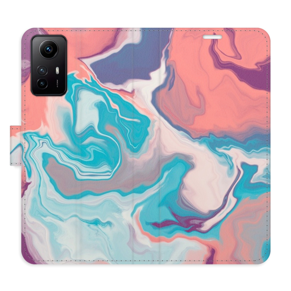 Flipové puzdro iSaprio - Abstract Paint 06 - Xiaomi Redmi Note 12S