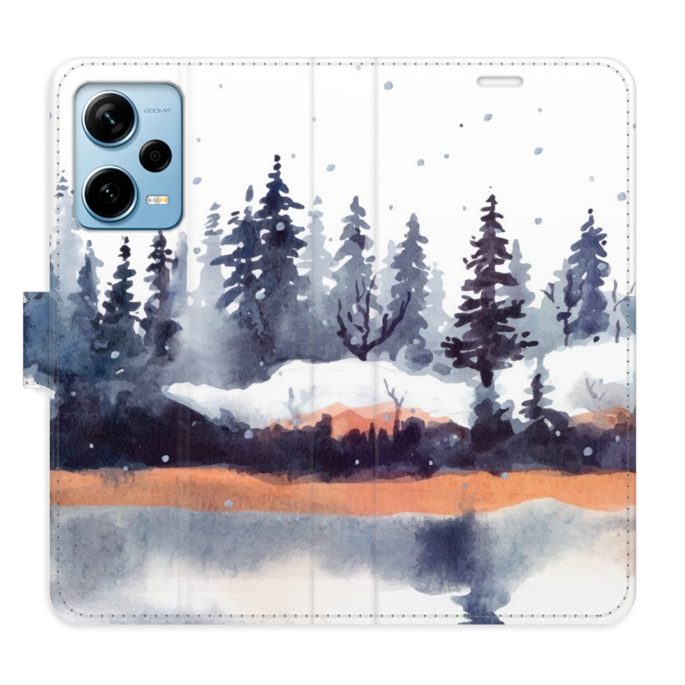 Flipové puzdro iSaprio - Winter 02 - Xiaomi Redmi Note 12 Pro+ 5G