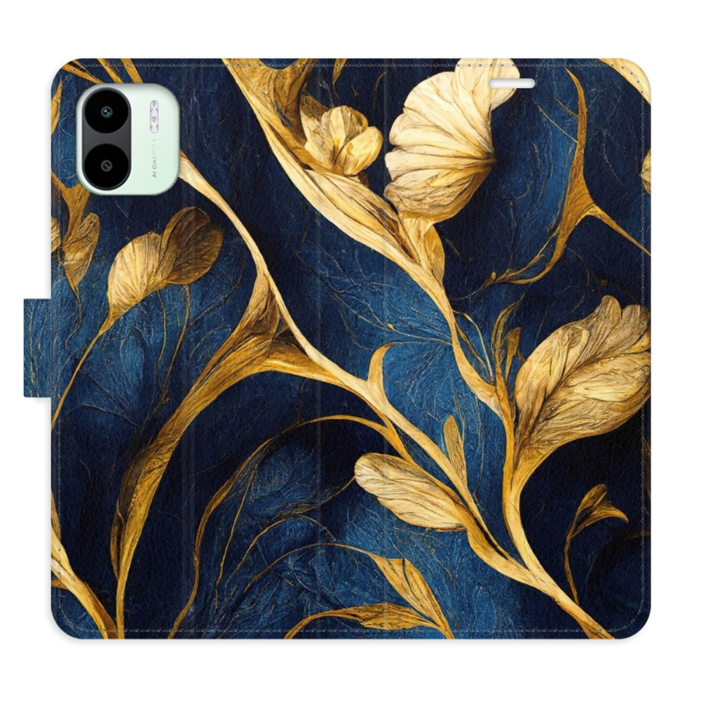 Flipové puzdro iSaprio - GoldBlue - Xiaomi Redmi A1 / A2