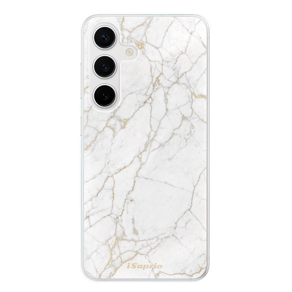 Odolné silikónové puzdro iSaprio - GoldMarble 13 - Samsung Galaxy S24