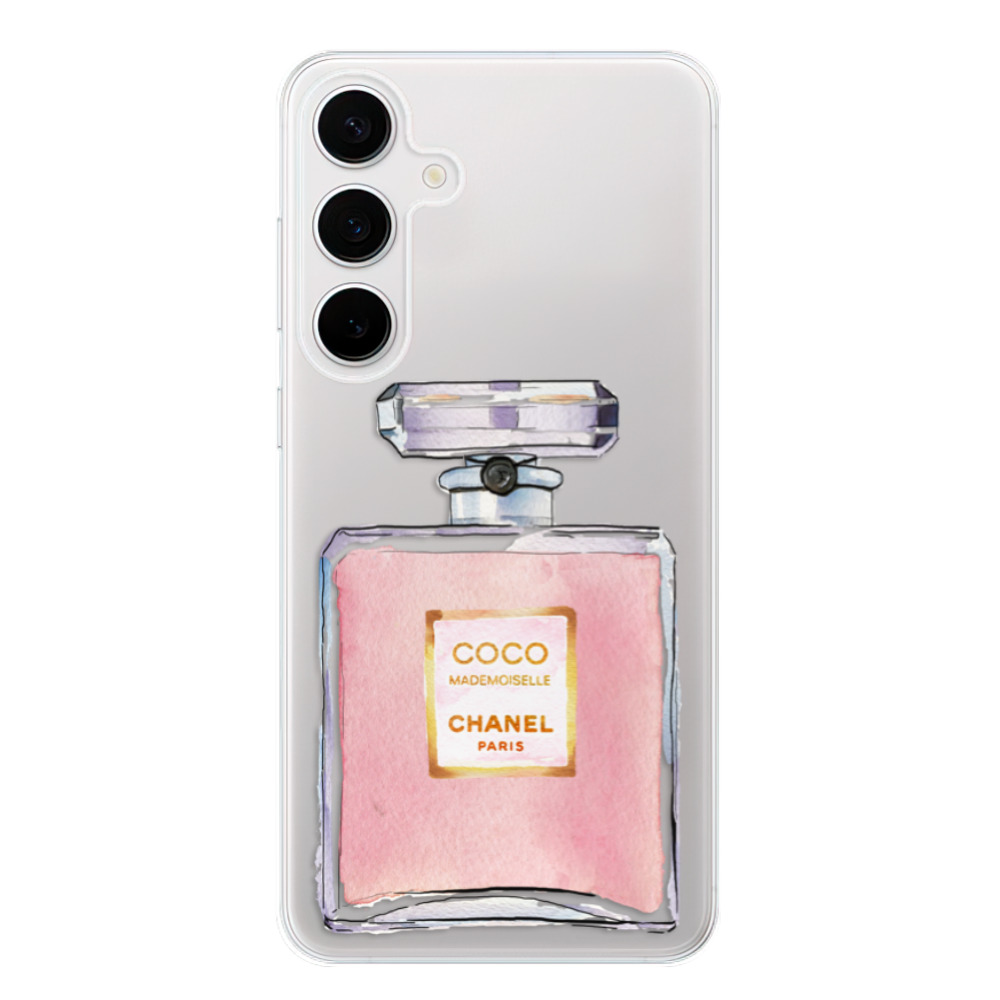 Odolné silikónové puzdro iSaprio - Chanel Rose - Samsung Galaxy S24+