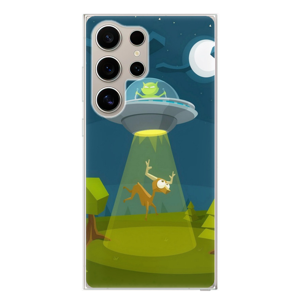 Odolné silikónové puzdro iSaprio - Alien 01 - Samsung Galaxy S24 Ultra