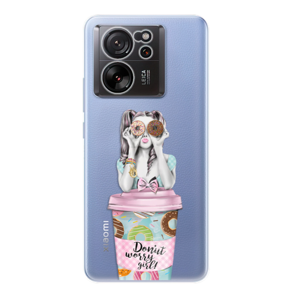 Odolné silikónové puzdro iSaprio - Donut Worry - Xiaomi 13T / 13T Pro