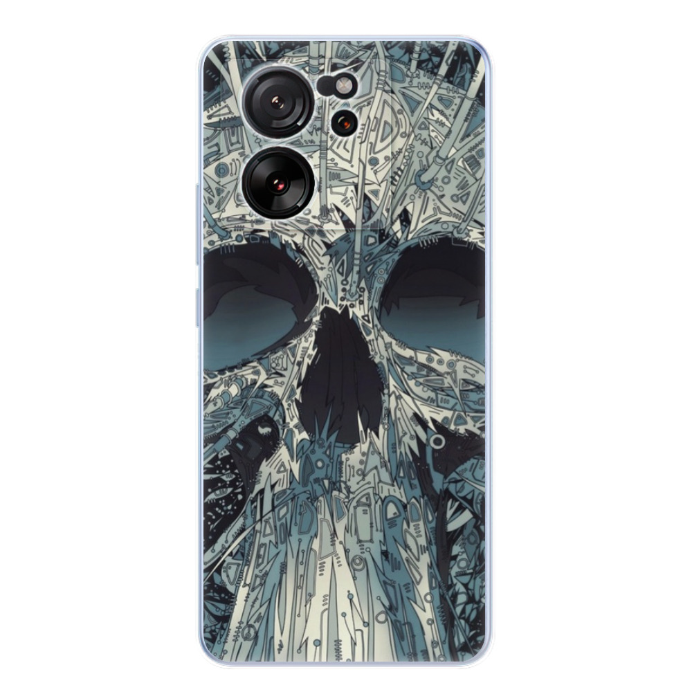 Odolné silikónové puzdro iSaprio - Abstract Skull - Xiaomi 13T / 13T Pro