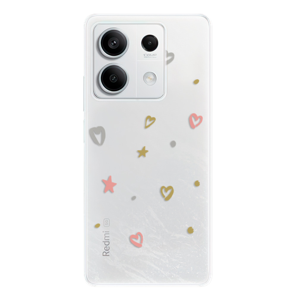 Odolné silikónové puzdro iSaprio - Lovely Pattern - Xiaomi Redmi Note 13 5G