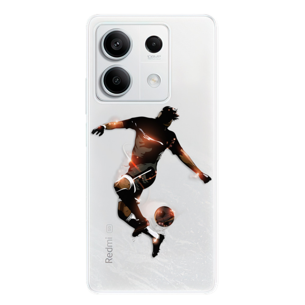 Odolné silikónové puzdro iSaprio - Fotball 01 - Xiaomi Redmi Note 13 5G