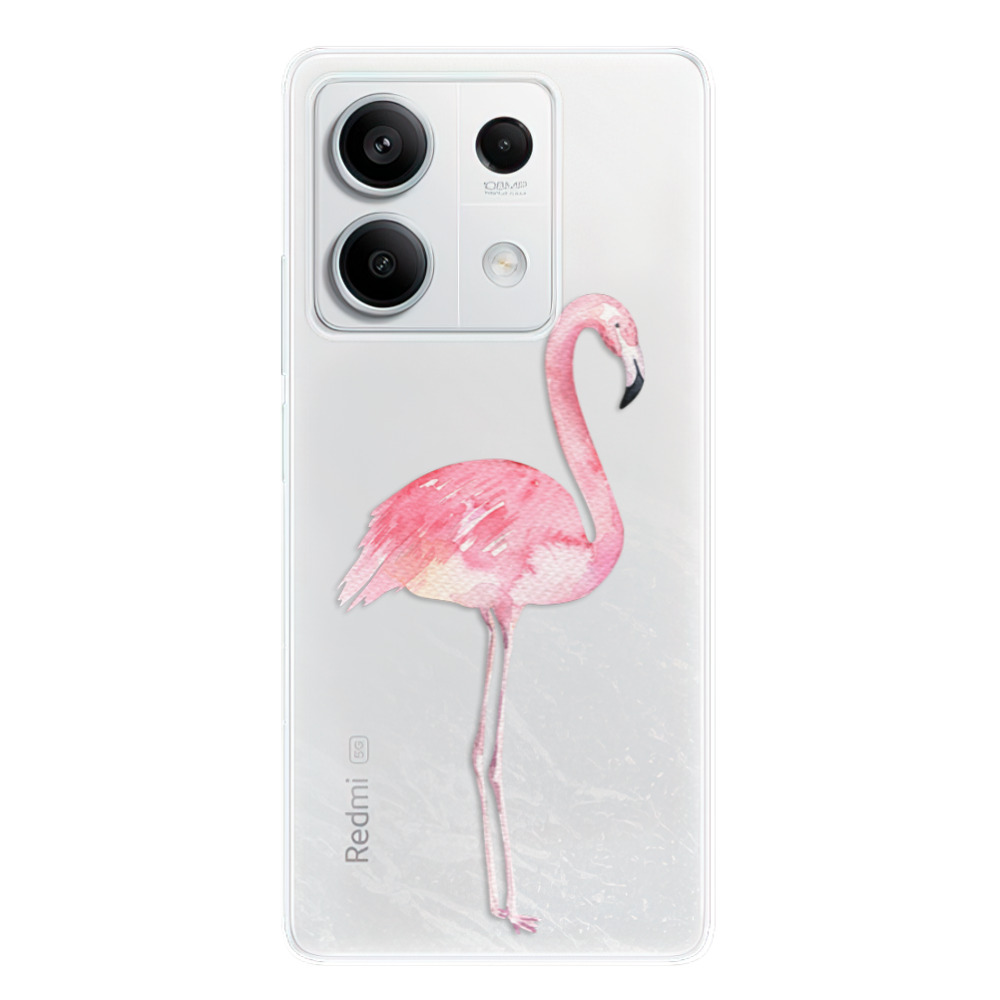 Odolné silikónové puzdro iSaprio - Flamingo 01 - Xiaomi Redmi Note 13 5G