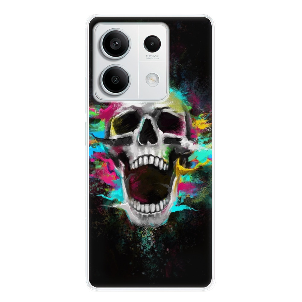 Odolné silikónové puzdro iSaprio - Skull in Colors - Xiaomi Redmi Note 13 5G