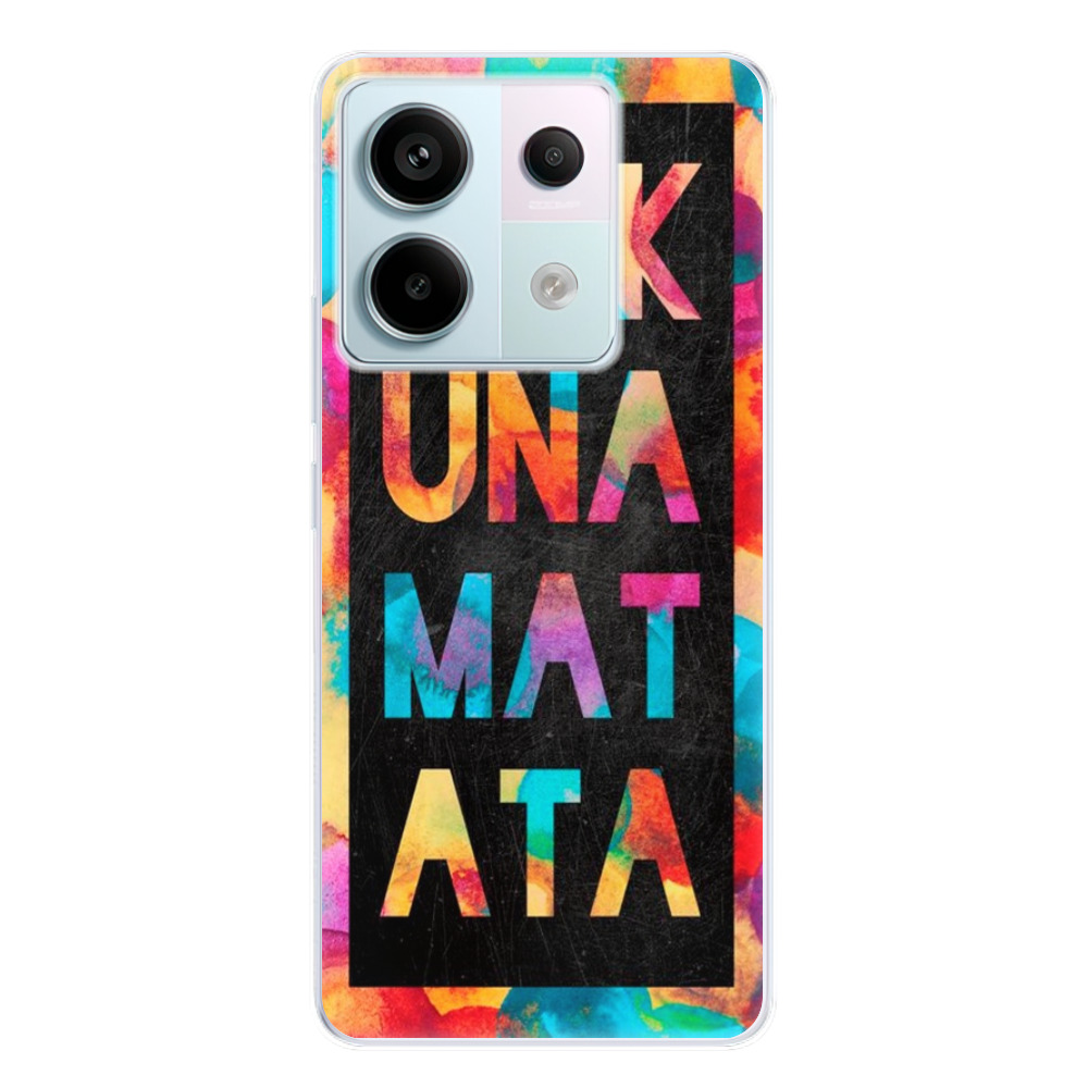 Odolné silikónové puzdro iSaprio - Hakuna Matata 01 - Xiaomi Redmi Note 13 Pro 5G / Poco X6 5G