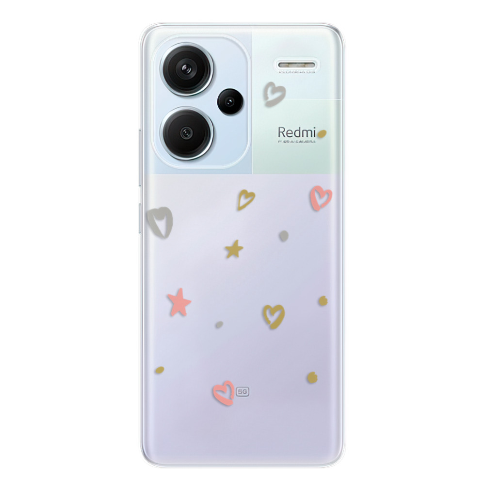 Odolné silikónové puzdro iSaprio - Lovely Pattern - Xiaomi Redmi Note 13 Pro+ 5G