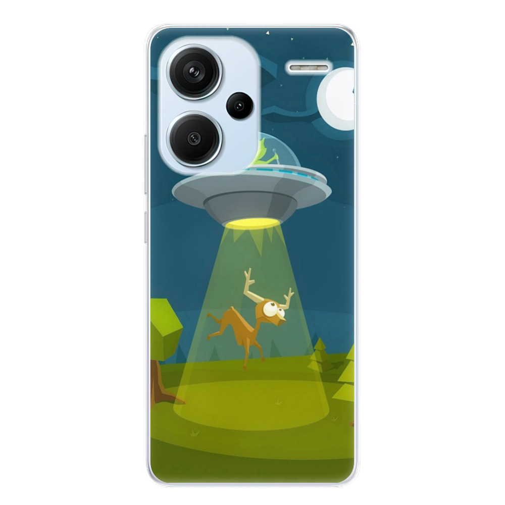 Odolné silikónové puzdro iSaprio - Alien 01 - Xiaomi Redmi Note 13 Pro+ 5G
