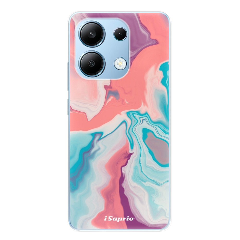 Odolné silikónové puzdro iSaprio - New Liquid - Xiaomi Redmi Note 13