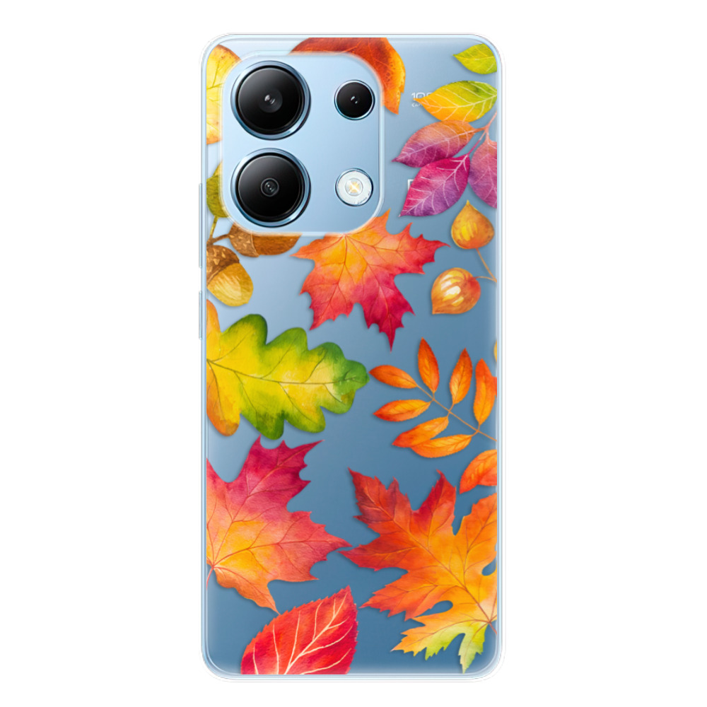 Odolné silikónové puzdro iSaprio - Autumn Leaves 01 - Xiaomi Redmi Note 13