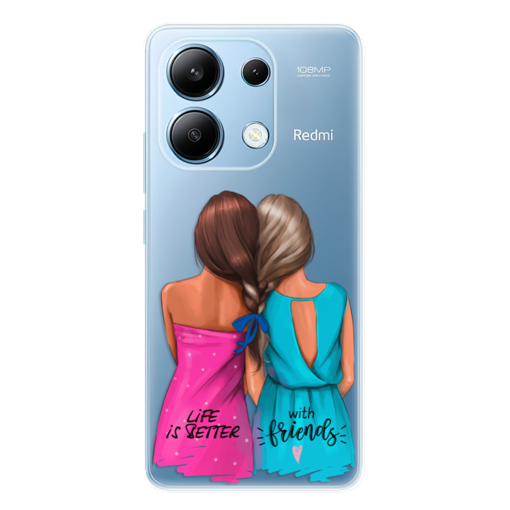 Odolné silikónové puzdro iSaprio - Best Friends - Xiaomi Redmi Note 13