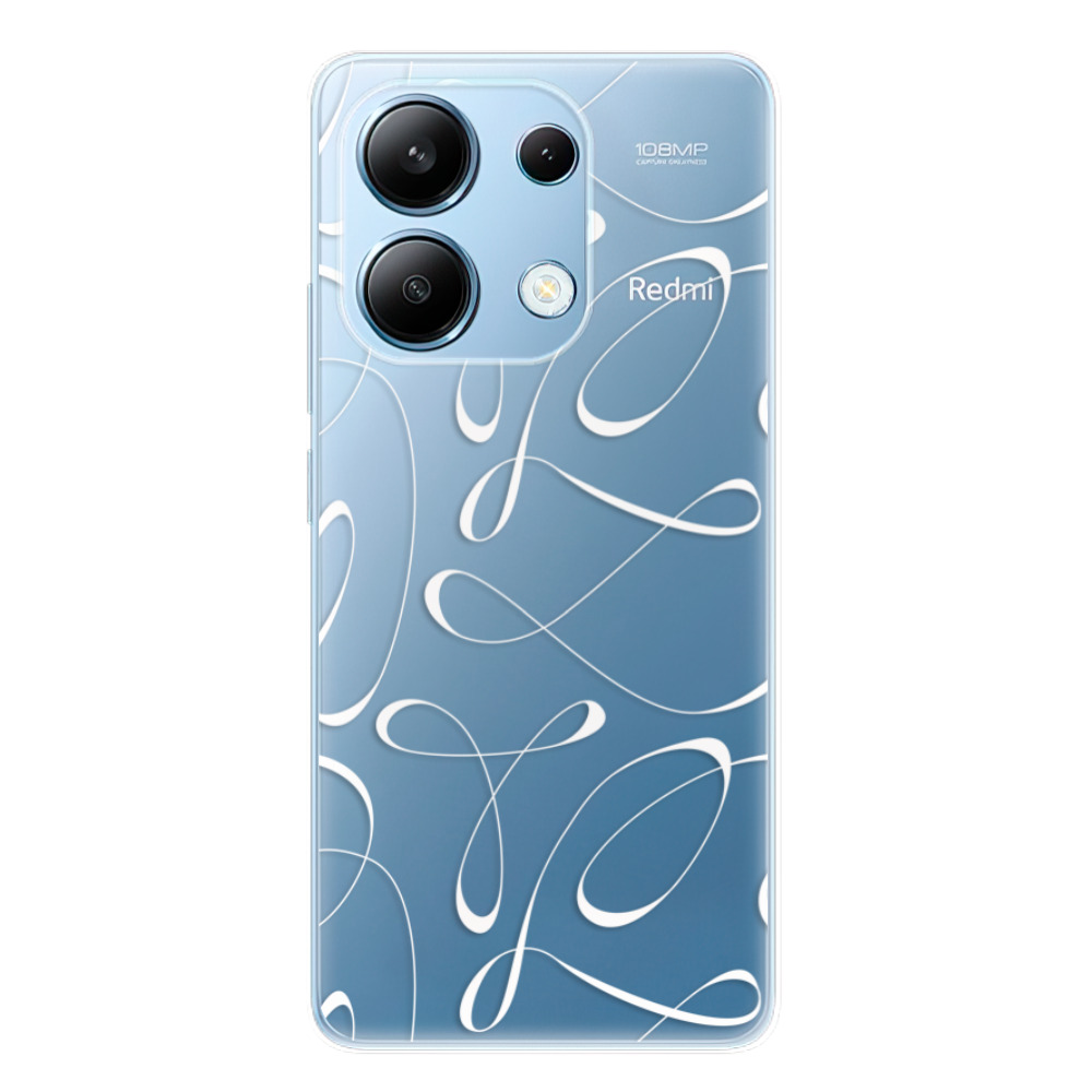 Odolné silikónové puzdro iSaprio - Fancy - white - Xiaomi Redmi Note 13