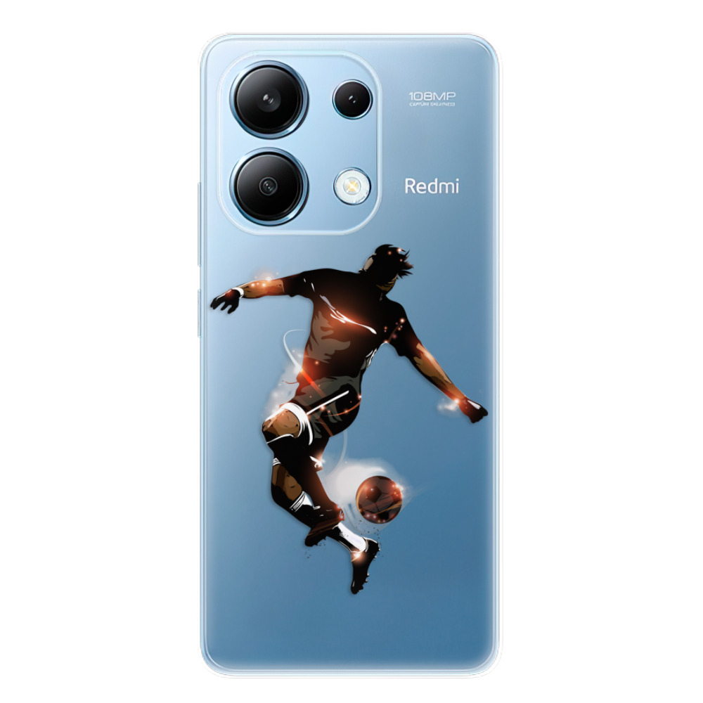Odolné silikónové puzdro iSaprio - Fotball 01 - Xiaomi Redmi Note 13
