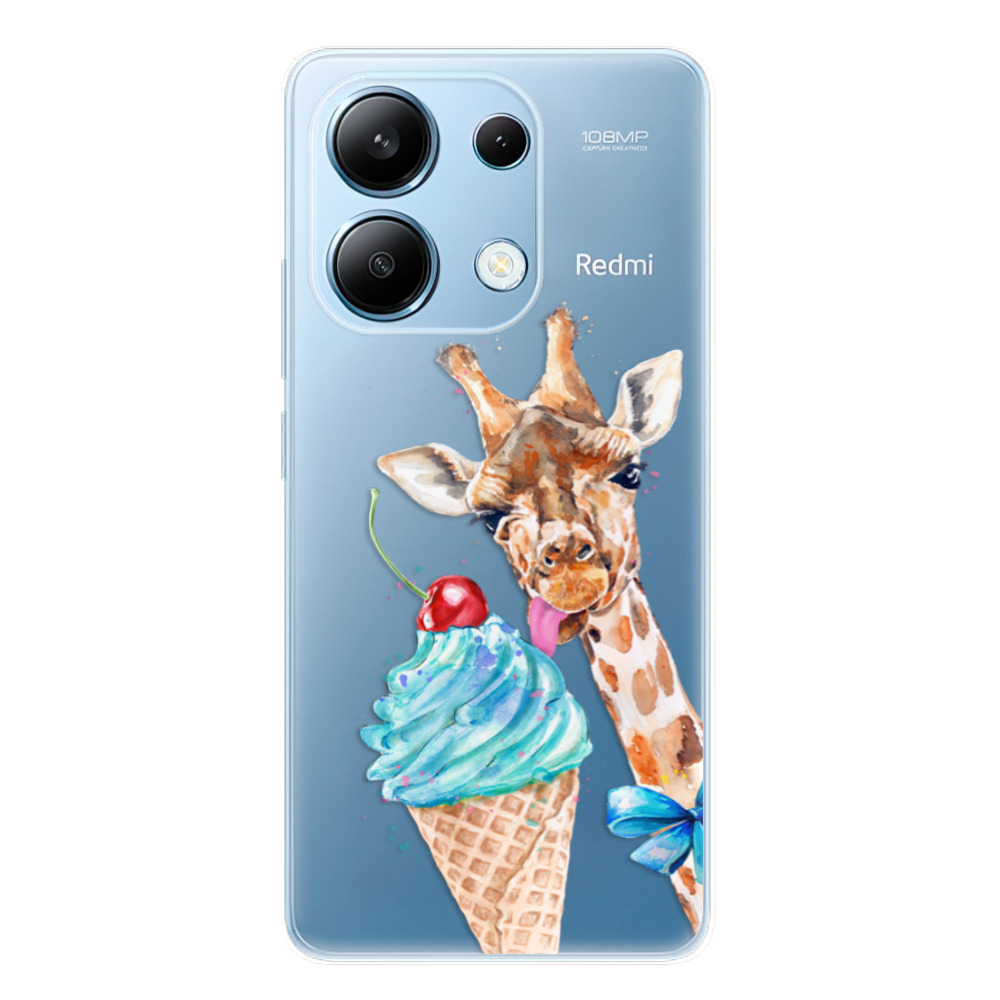 Odolné silikónové puzdro iSaprio - Love Ice-Cream - Xiaomi Redmi Note 13
