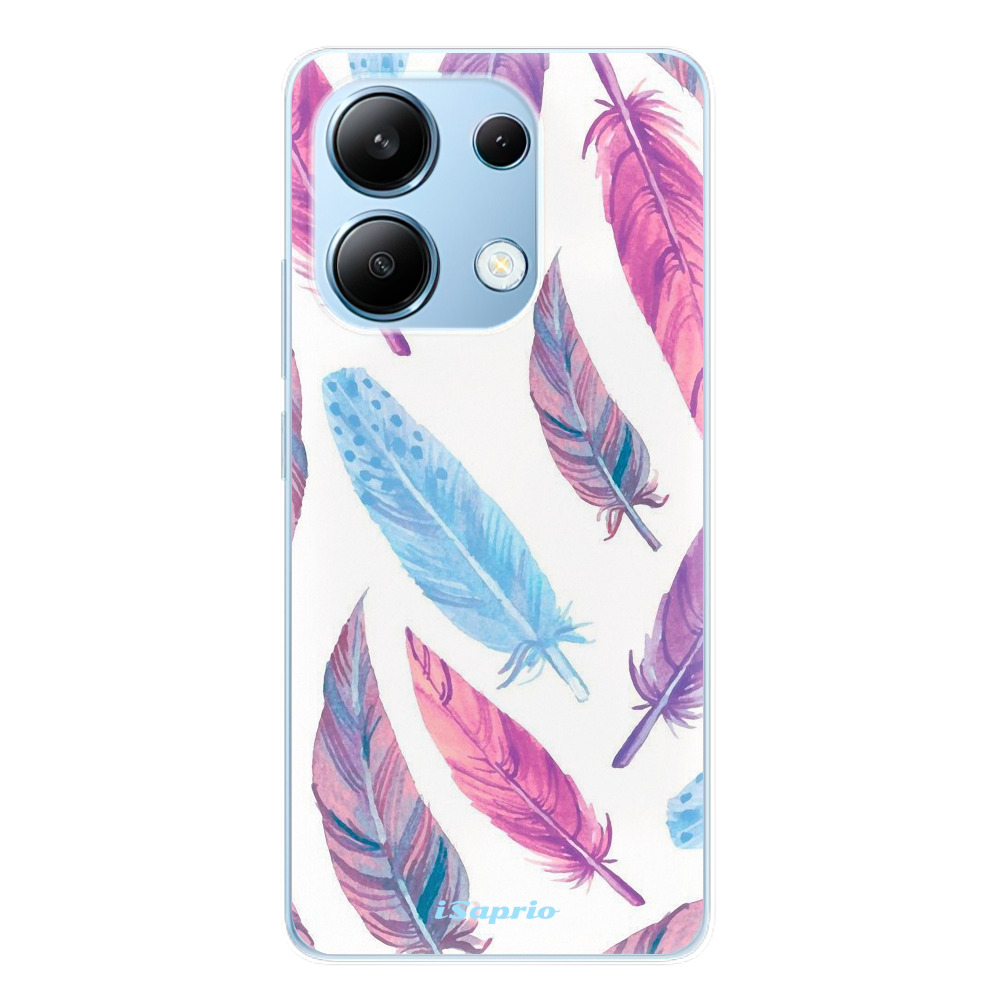 Odolné silikónové puzdro iSaprio - Feather Pattern 10 - Xiaomi Redmi Note 13