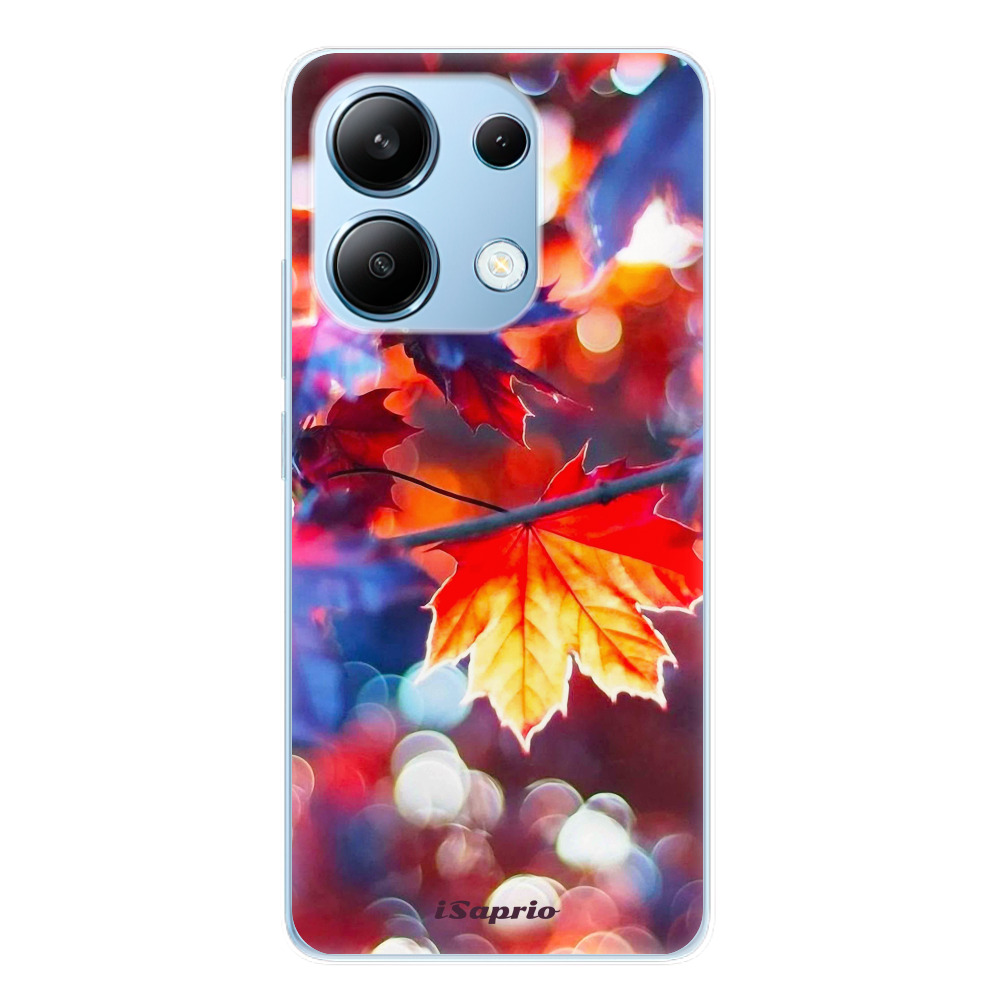 Odolné silikónové puzdro iSaprio - Autumn Leaves 02 - Xiaomi Redmi Note 13