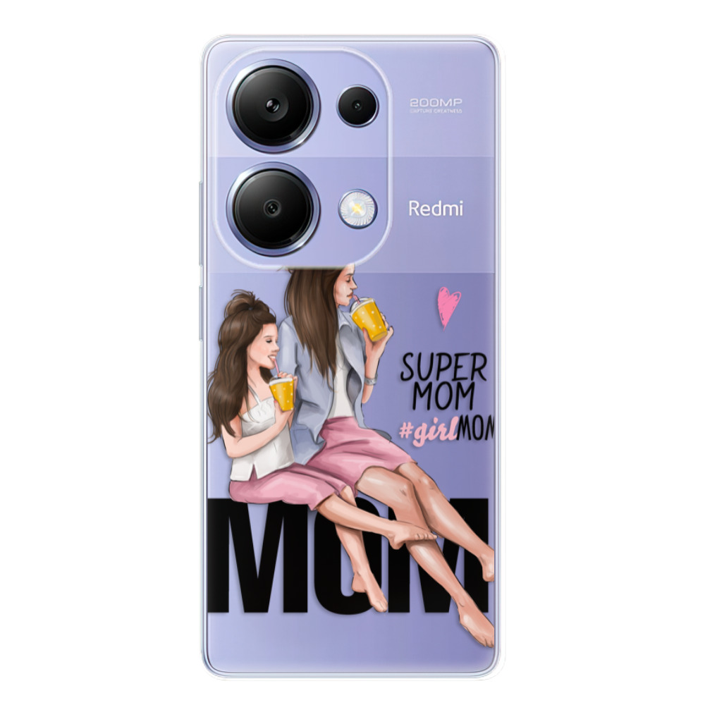 Odolné silikónové puzdro iSaprio - Milk Shake - Brunette - Xiaomi Redmi Note 13 Pro