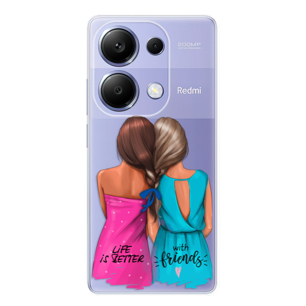 Odolné silikónové puzdro iSaprio - Best Friends - Xiaomi Redmi Note 13 Pro
