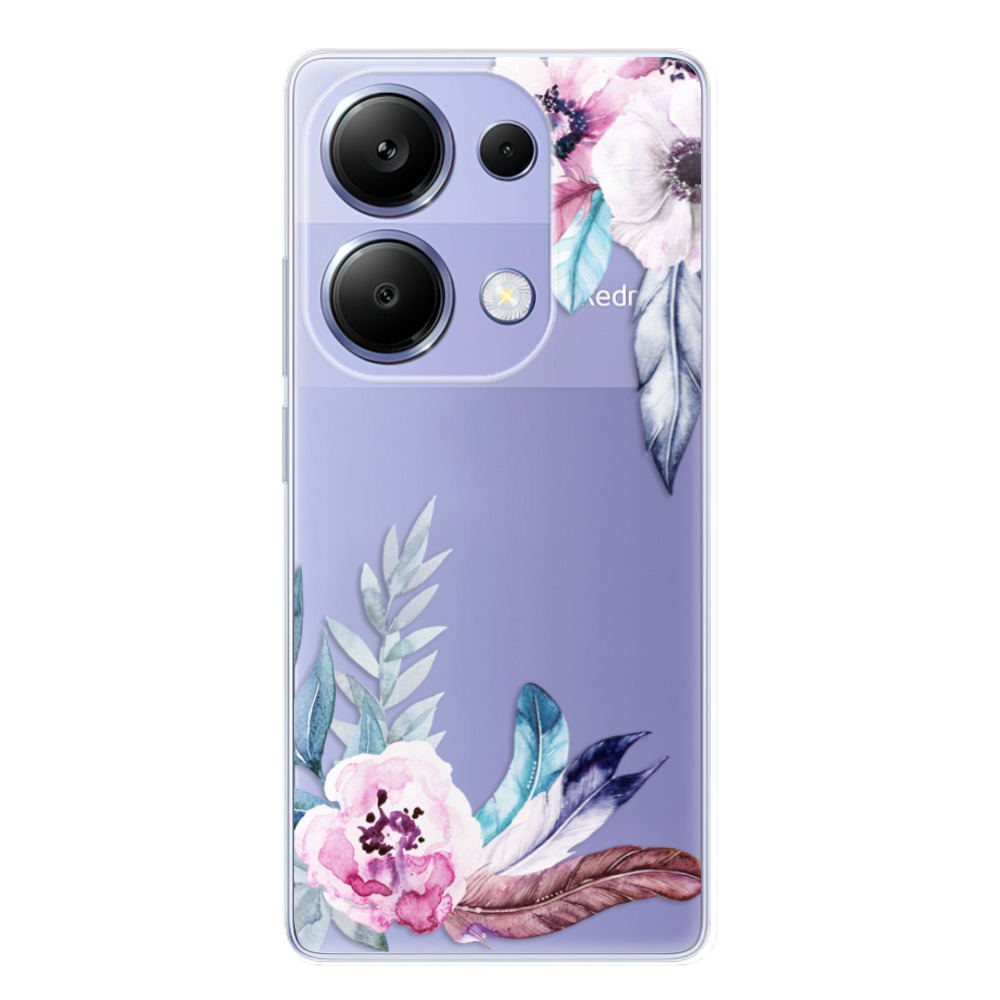 Odolné silikónové puzdro iSaprio - Flower Pattern 04 - Xiaomi Redmi Note 13 Pro
