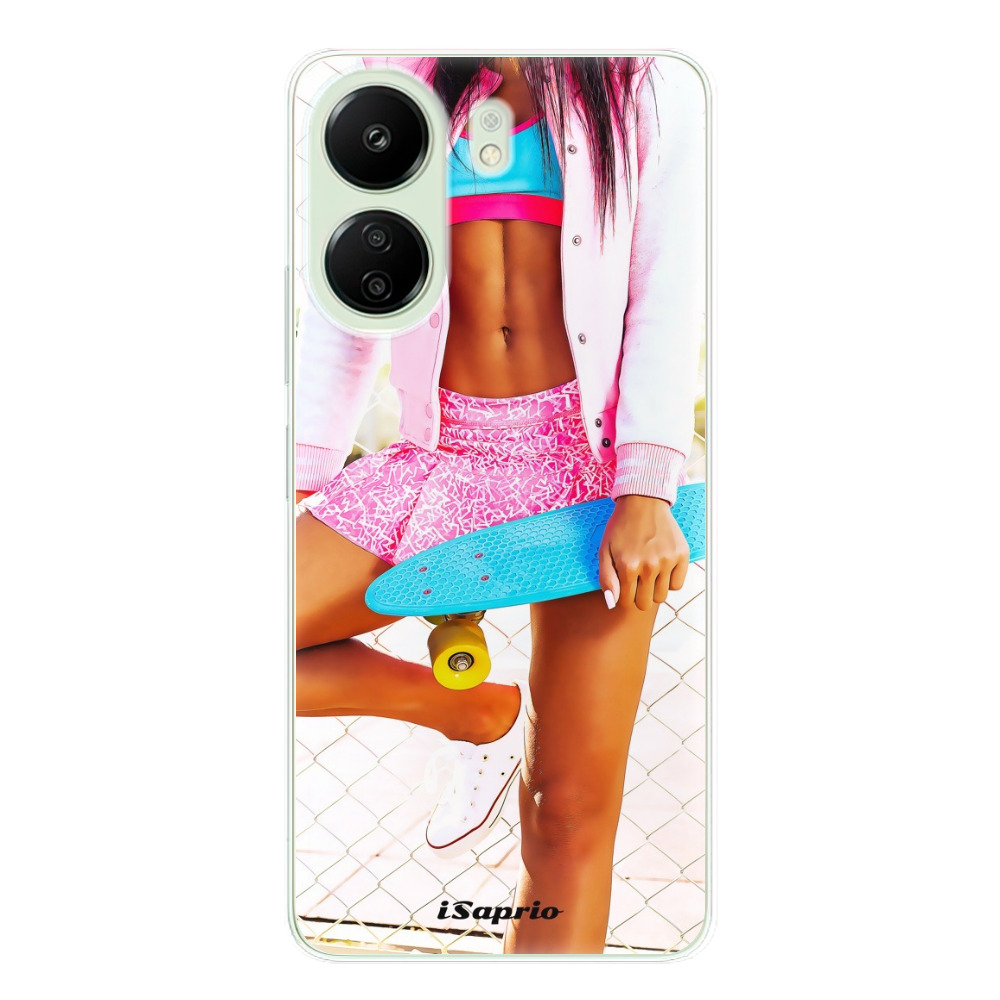 Odolné silikónové puzdro iSaprio - Skate girl 01 - Xiaomi Redmi 13C
