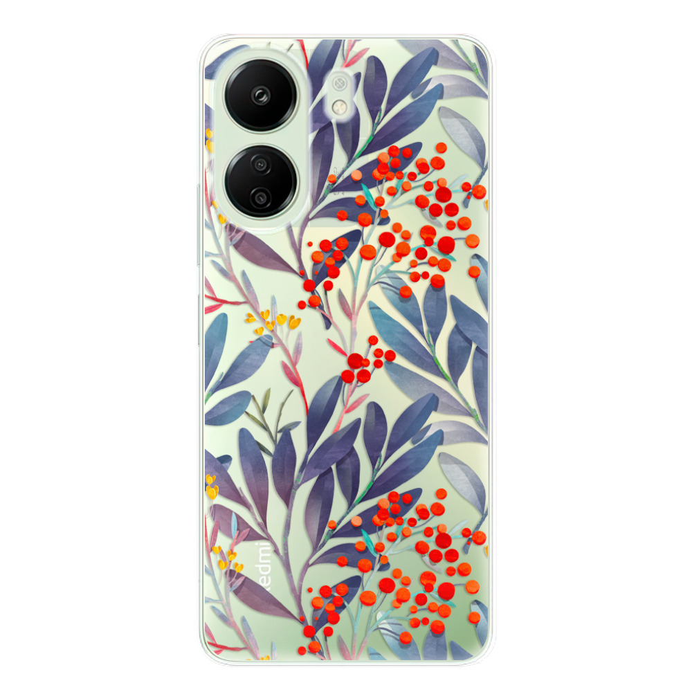 Odolné silikónové puzdro iSaprio - Rowanberry - Xiaomi Redmi 13C