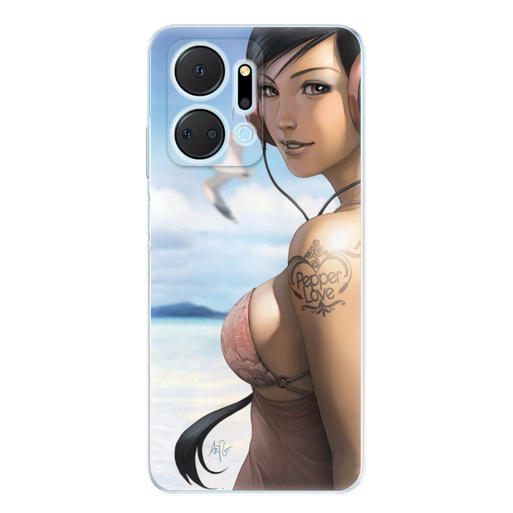 Odolné silikónové puzdro iSaprio - Girl 02 - Honor X7a