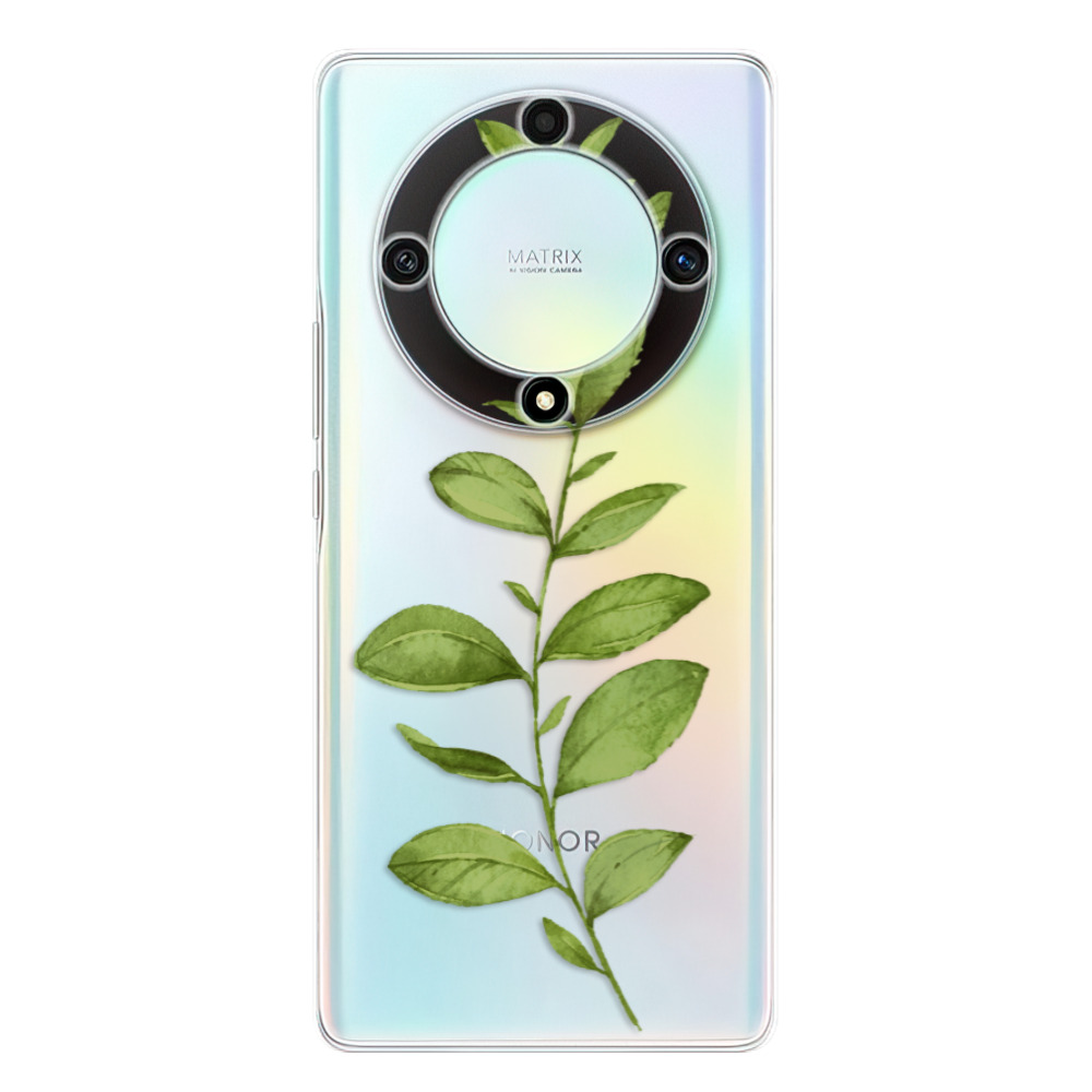 Odolné silikónové puzdro iSaprio - Green Plant 01 - Honor Magic5 Lite 5G