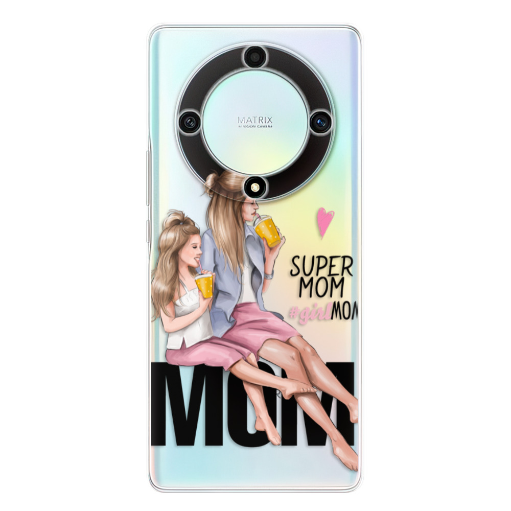 Odolné silikónové puzdro iSaprio - Milk Shake - Blond - Honor Magic5 Lite 5G